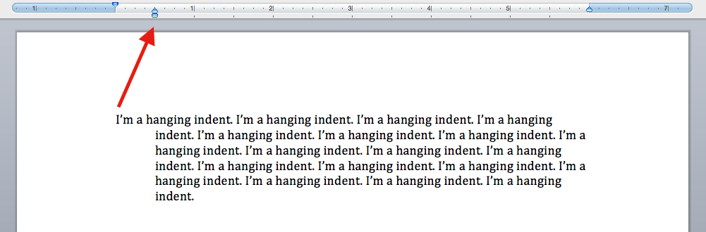 Automating Paragraph and Hanging Indentations Using Word's Ruler